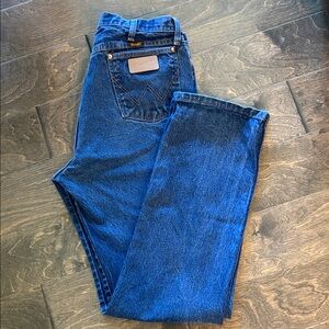 36x34 Wrangler Dark Blue Jeans